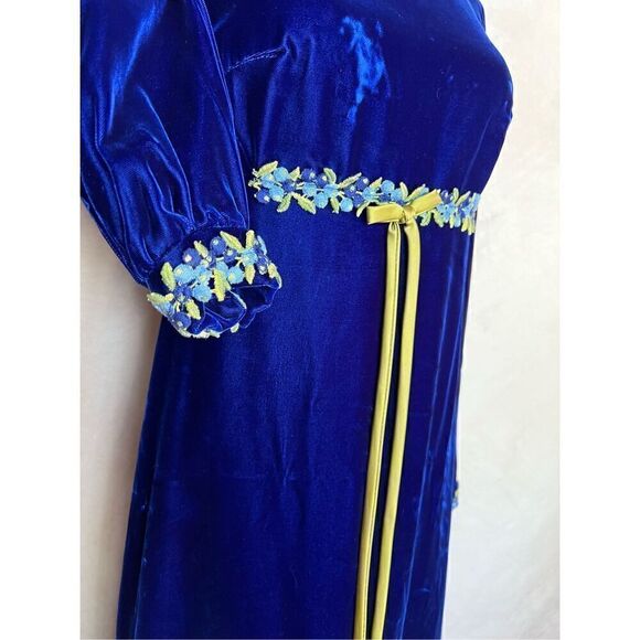 VintageβVelvetβPrairieβDress - Picture 2 of 10